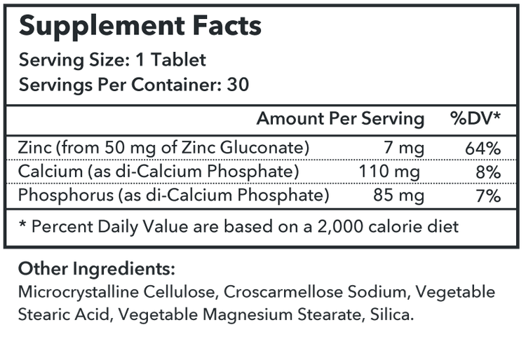 BIO - ZINC (50MG)